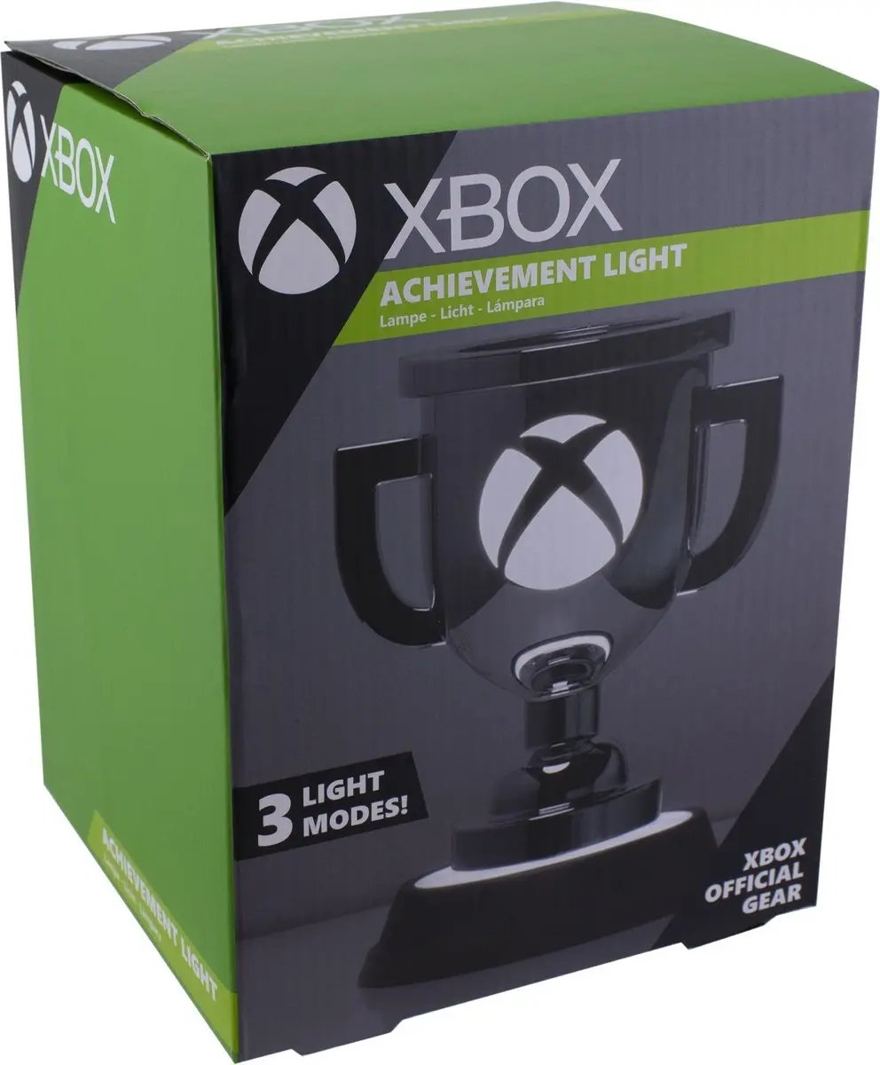 Paladone Xbox Achievement Light - Trophy Lamp - Zilver/Zwart
