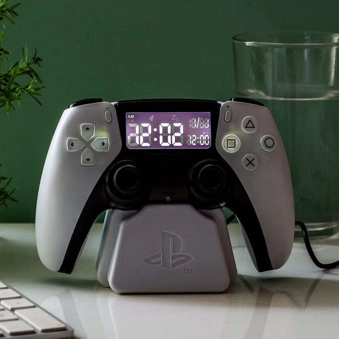 Paladone PlayStation PS5 Controller Alarmklok - Wit