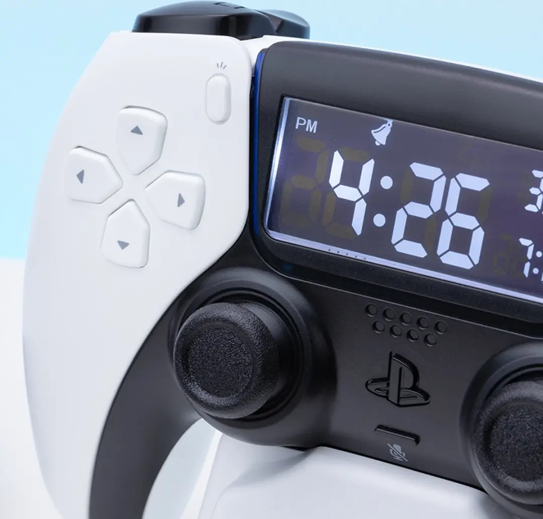 Paladone PlayStation PS5 Controller Alarmklok - Wit