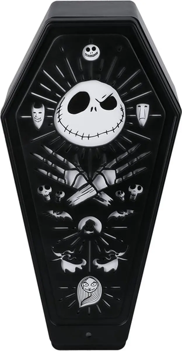 Paladone Nightmare Before Christmas Coffin 3D Licht - Veelkleurig