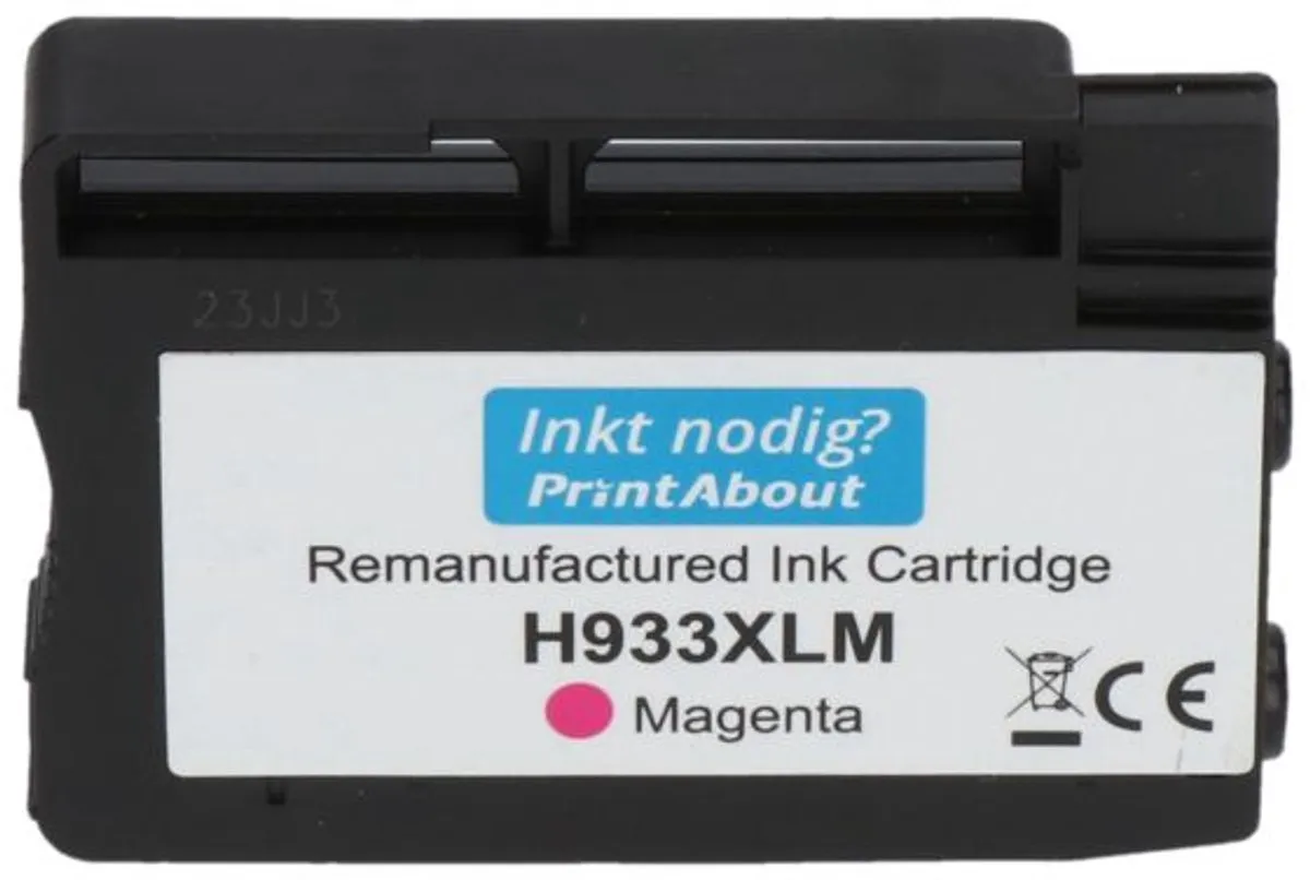 PrintAbout Inktcartridge 933XL CN055AE Magenta - 900 pagina's