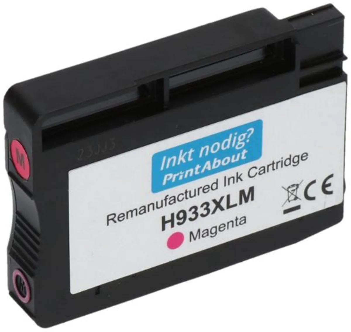 PrintAbout Inktcartridge 933XL CN055AE Magenta - 900 pagina's