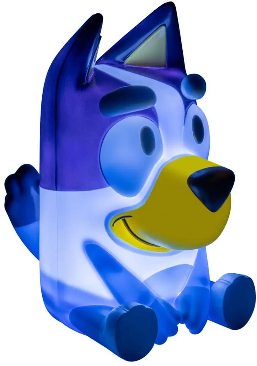 Paladone Bluey Figurenlamp - Nachtlampje met Geluid - Blauw