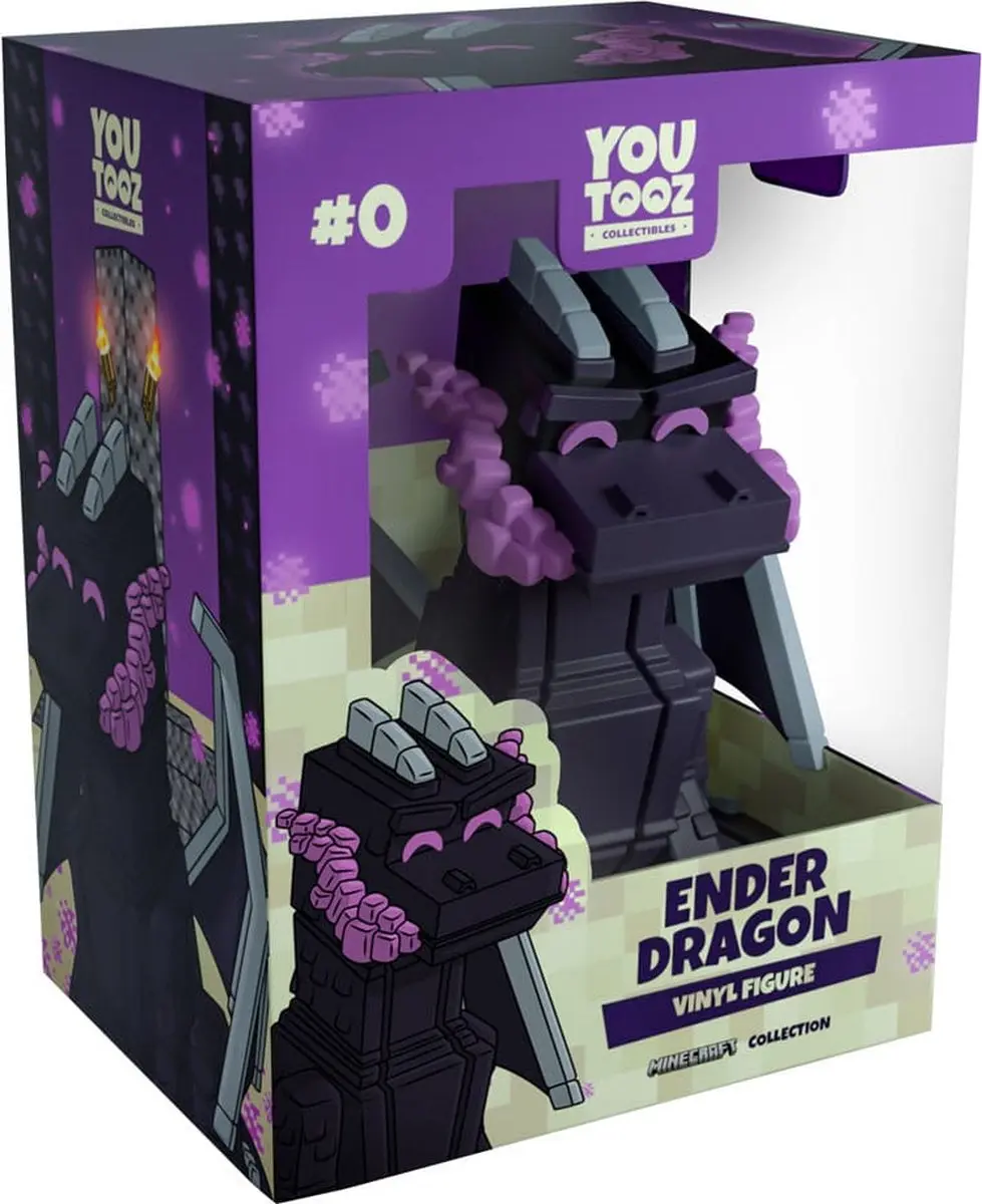 Youtooz Minecraft Haunted Ender Dragon 10cm Beeld - Multi - afbeelding 4 van 5