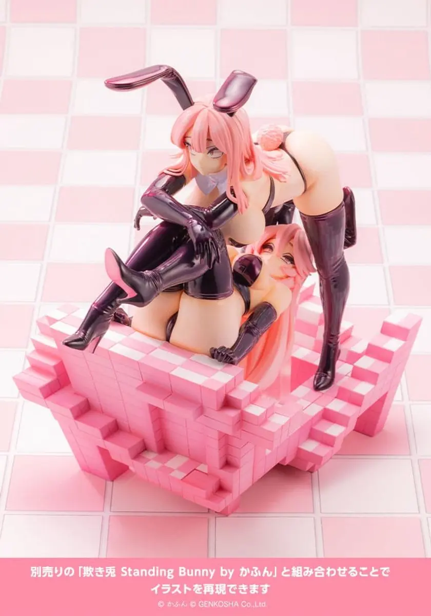 Kotobukiya Original Character Trick Bunnies Kafun 1/7 Beeld - 24cm - Multi - afbeelding 2 van 6