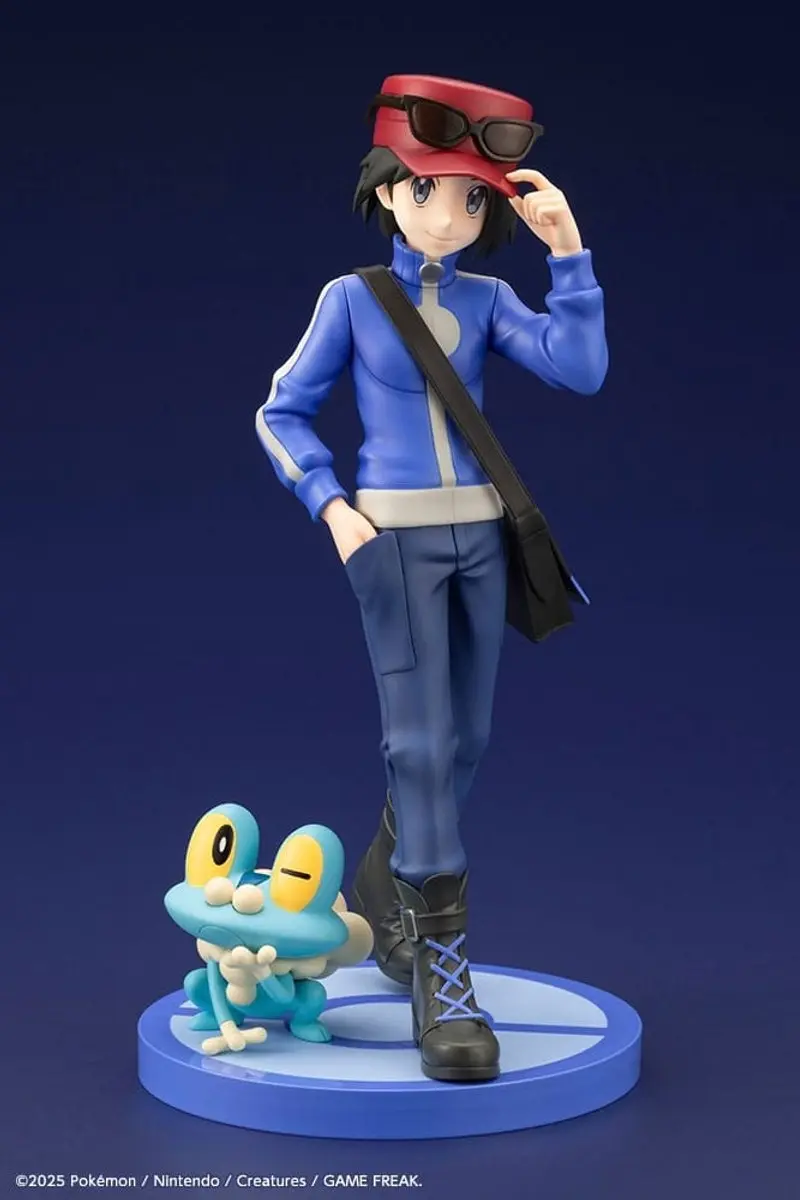 Kotobukiya Pokémon ARTFXJ Calem & Froakie 1/8 Beeld