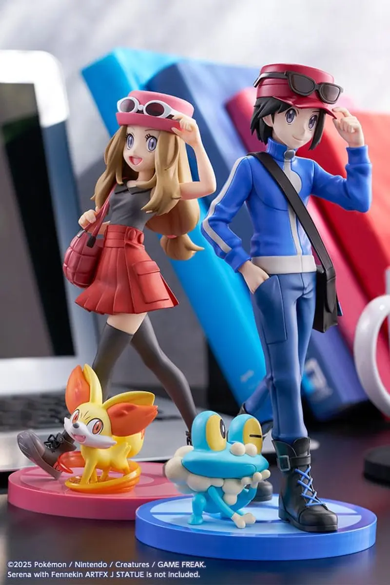 Kotobukiya Pokémon ARTFXJ Calem & Froakie 1/8 Beeld - 20cm - Multi - afbeelding 5 van 6