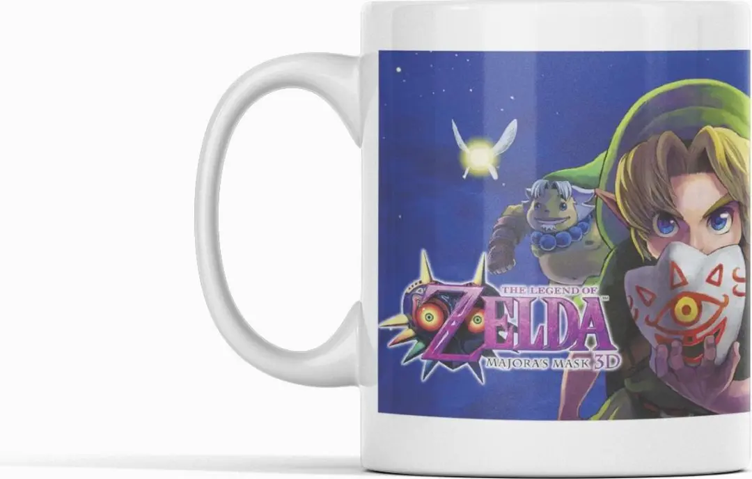 Nintendo The Legend of Zelda Majora's Mask Mug 325ml - Wit - afbeelding 2 van 2