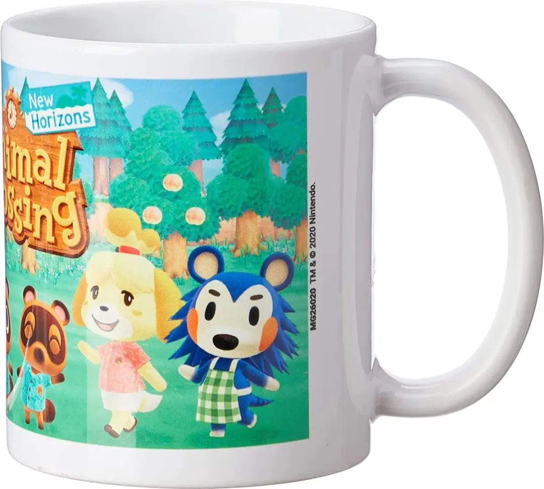 Nintendo Animal Crossing Mok 325ml - Wit - afbeelding 3 van 6