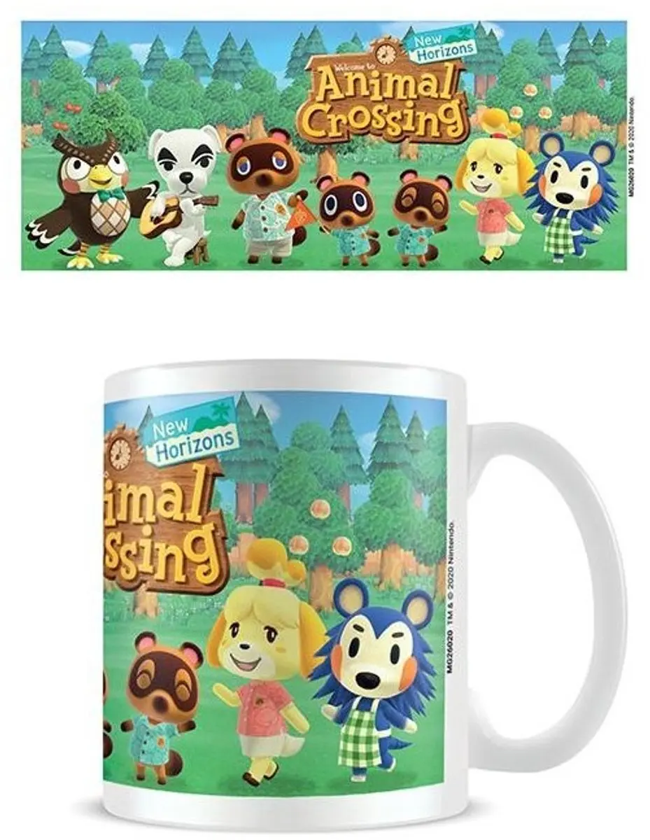 Nintendo Animal Crossing Mok 325ml - Wit - afbeelding 6 van 6