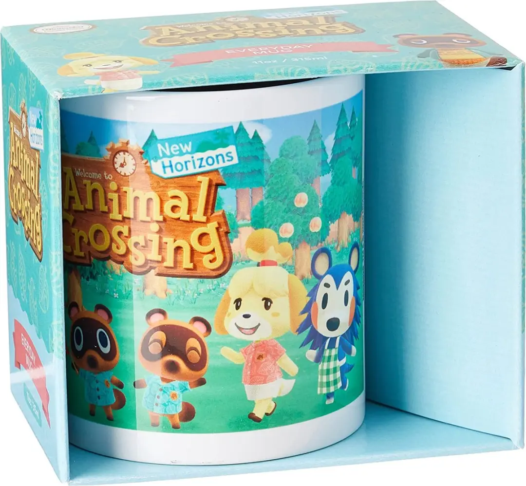 Nintendo Animal Crossing Mok 325ml - Wit - afbeelding 2 van 6