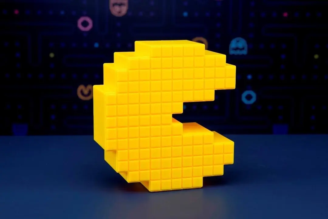 Paladone Pac-Man Pixelated Nachtlamp - Veelkleurig