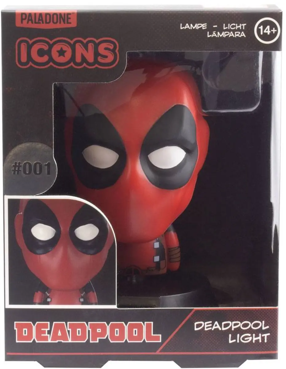 Paladone Deadpool Icon Light - Nachtlampje Multi