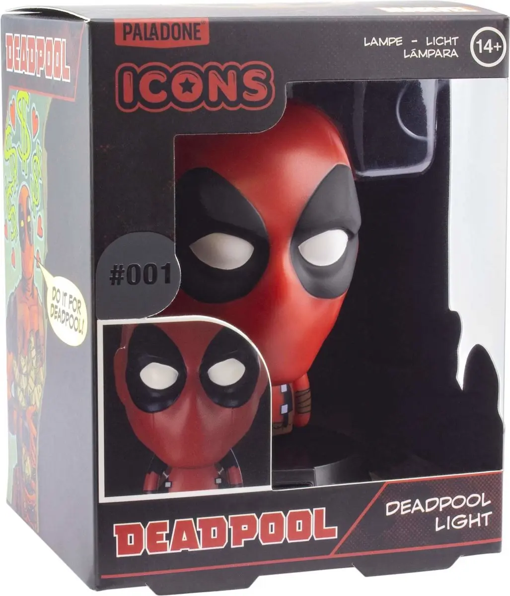Paladone Deadpool Icon Light - Nachtlampje Multi