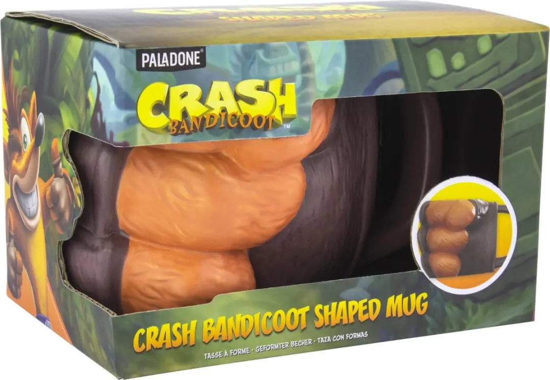 Paladone Crash Bandicoot Mok - 350ml - Multicolor