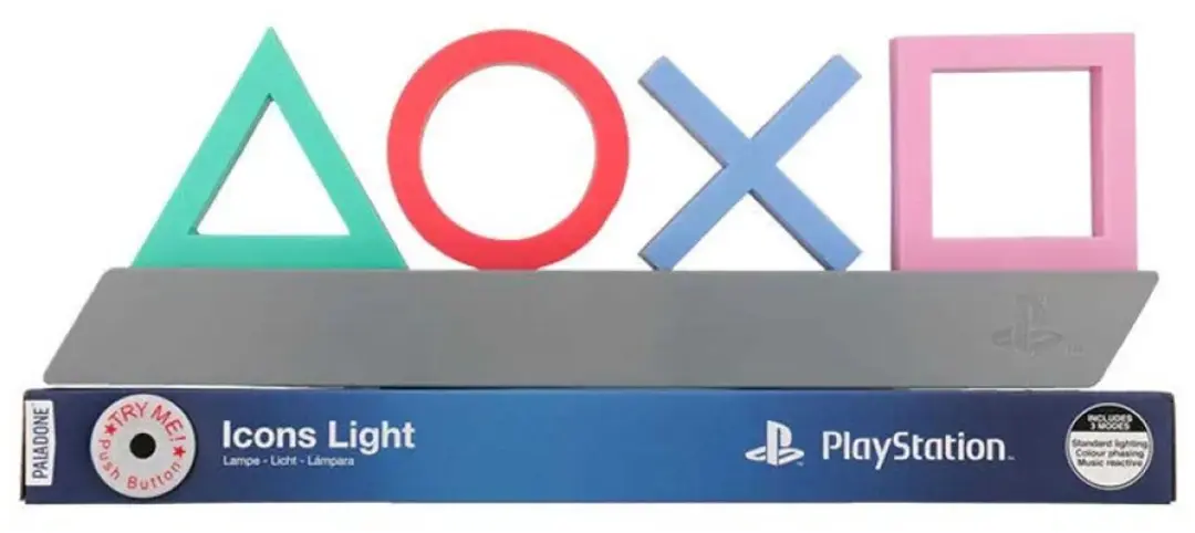 Paladone PlayStation Icons Lamp - RGB - Veelkleurig