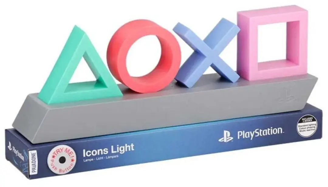 Paladone PlayStation Icons Lamp - RGB - Veelkleurig