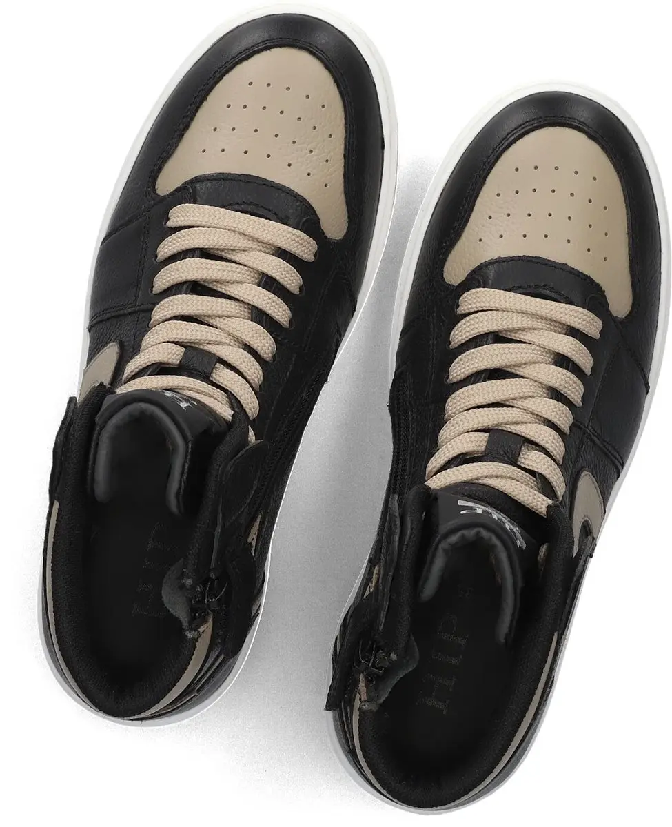 Hip H1765 Sneakers Jongens - Zwart - afbeelding 3 van 6