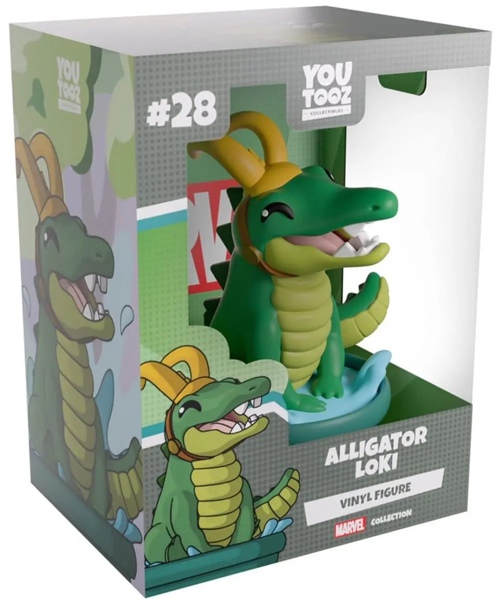 Youtooz Marvel Companions Vinyl Figure Alligator Loki 11cm