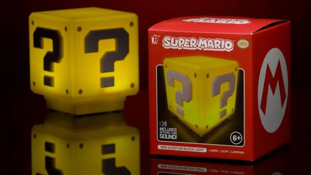 Paladone Super Mario Question Block Lamp - 1 Lichtpunt