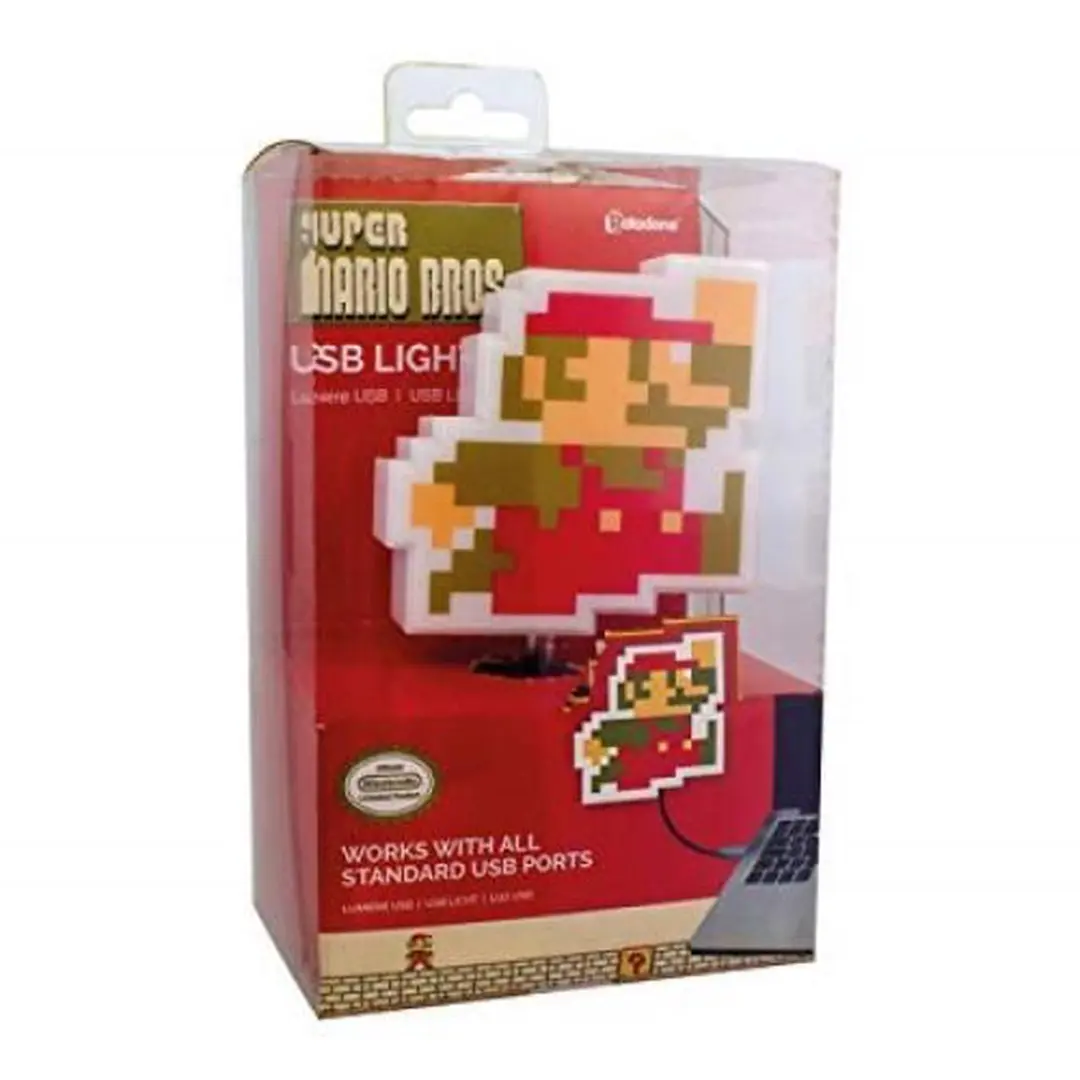 Paladone Super Mario Bros USB Nachtlamp - Multicolor