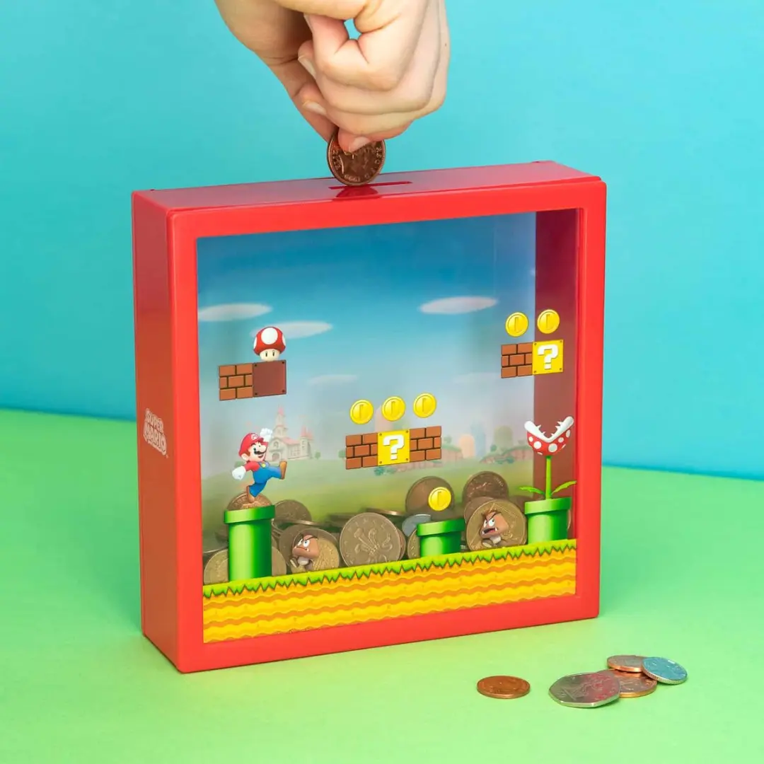 Paladone Super Mario Spaarpot Arcade Design 18cm
