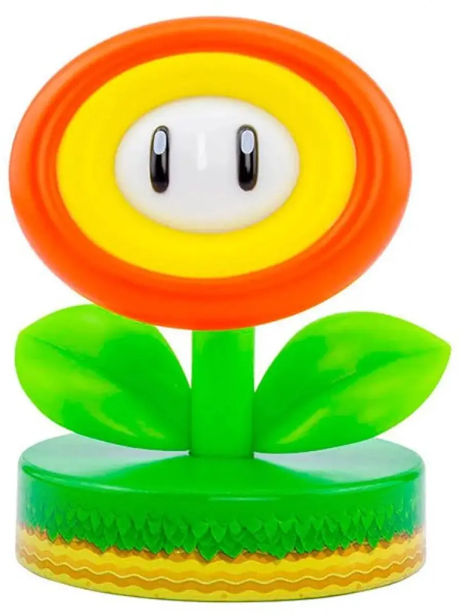Paladone Super Mario Fire Flower LED Figurenlamp 10cm
