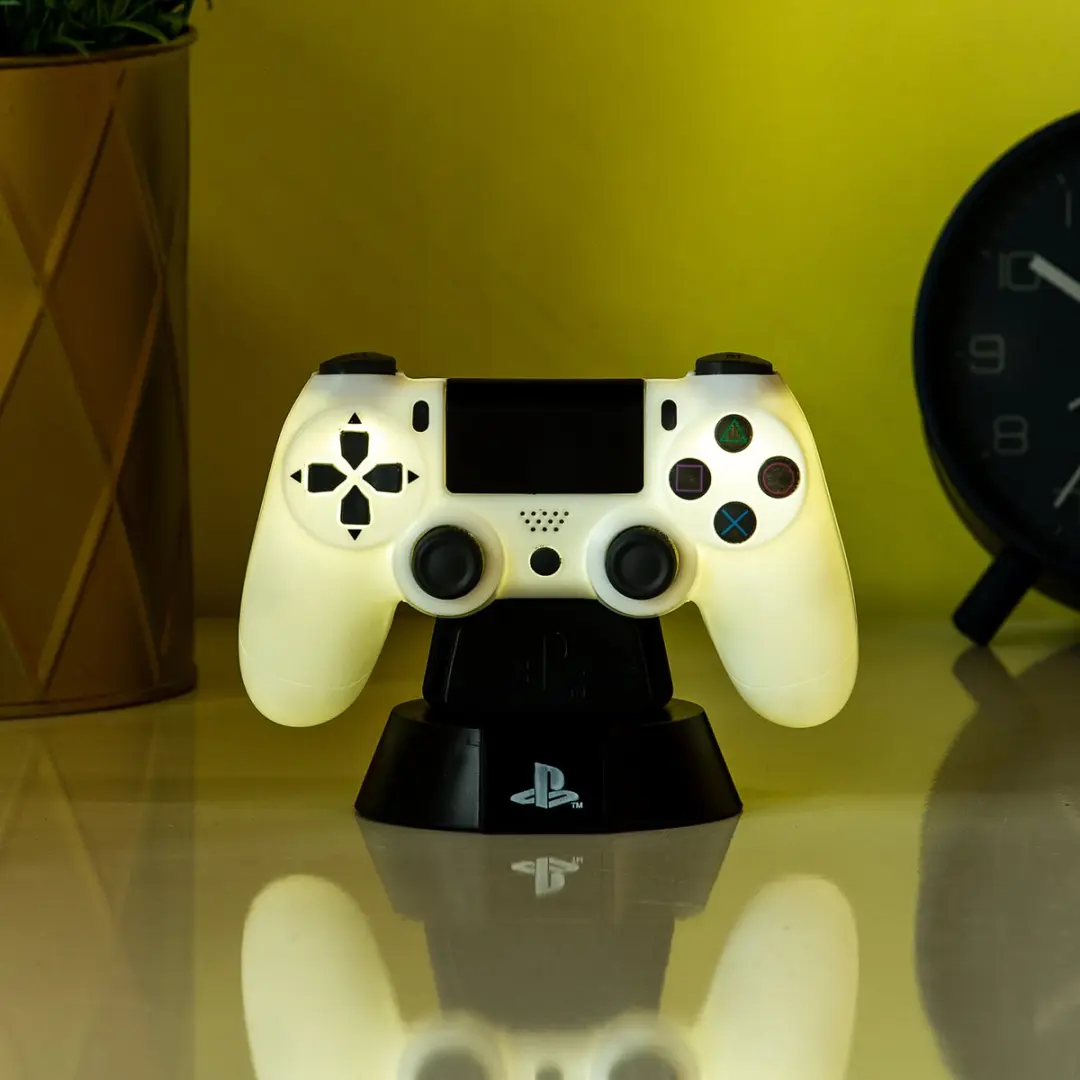 Paladone PlayStation 4 DualShock Controller Lamp - Nachtlamp Wit/Zwart