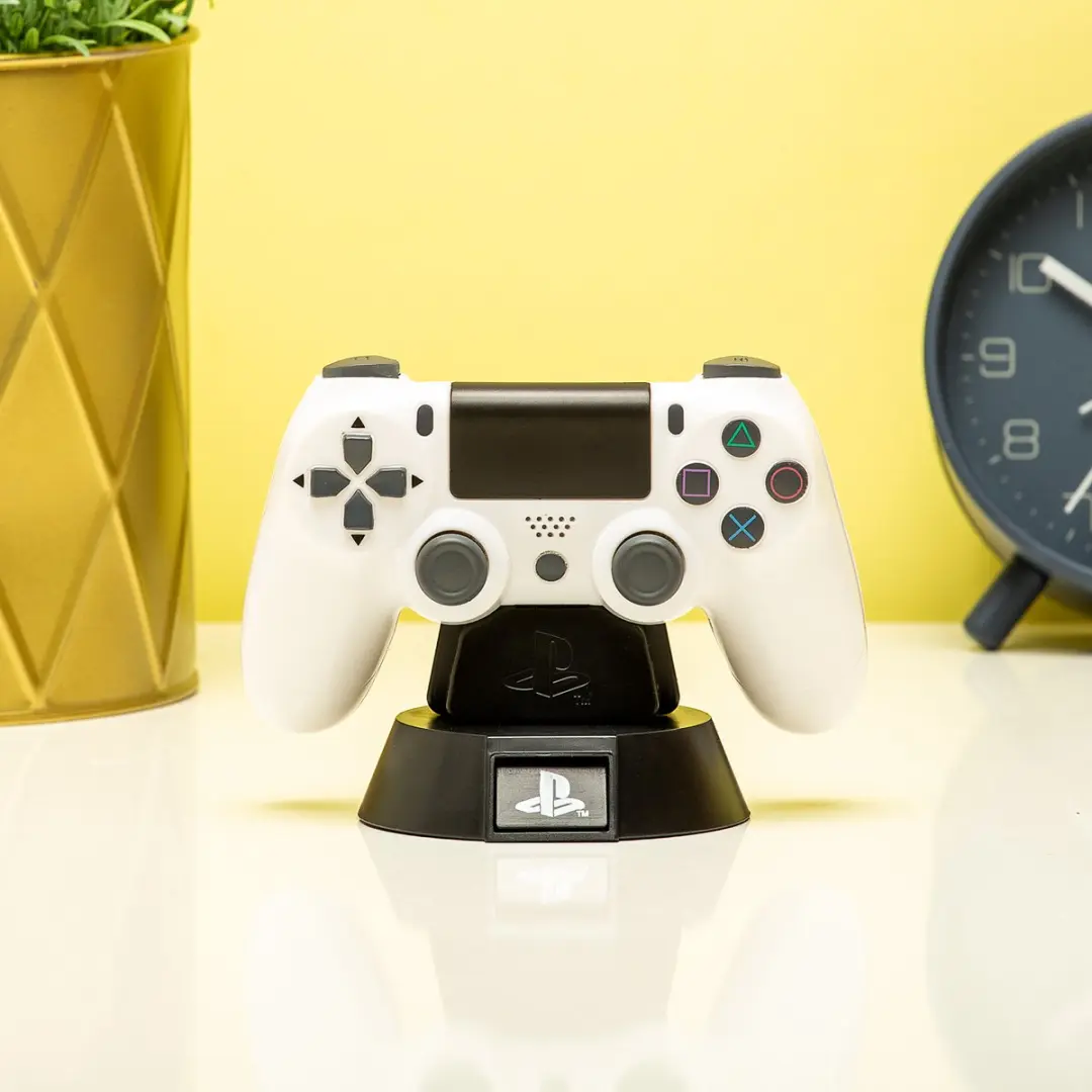 Paladone PlayStation 4 DualShock Controller Lamp - Nachtlamp Wit/Zwart