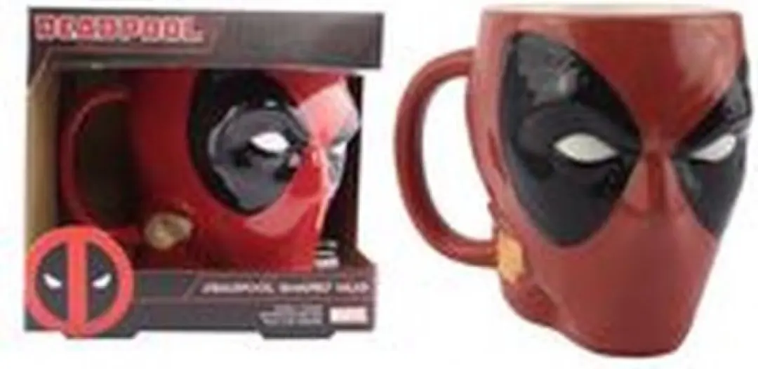 Paladone Deadpool Head Mok - 330ml - Multicolor