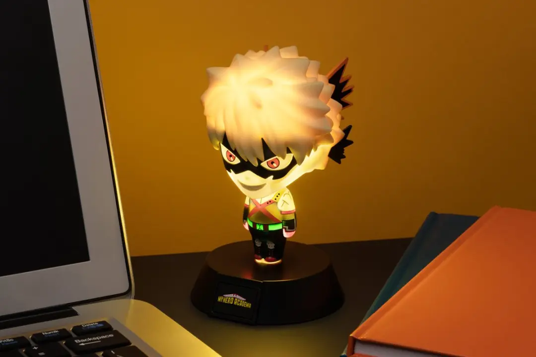 Paladone My Hero Academia Katsuki Bakugo Icon Light Tafellamp - Veelkleurig