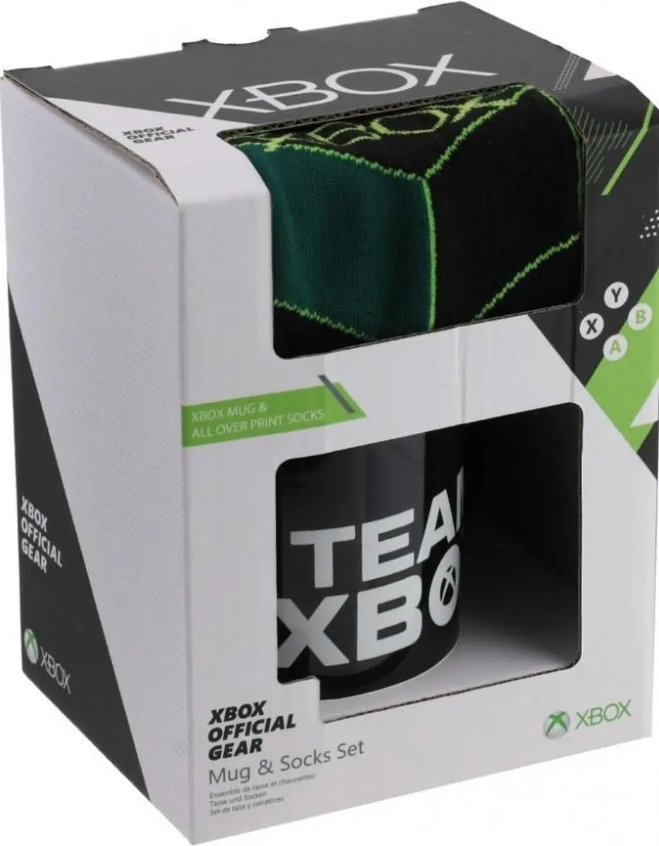 Paladone Xbox Mug & Sokken Set - Multicolor