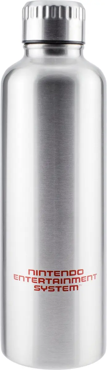 Paladone NES Thermosfles 475ml - Staal - Officieel Licentie