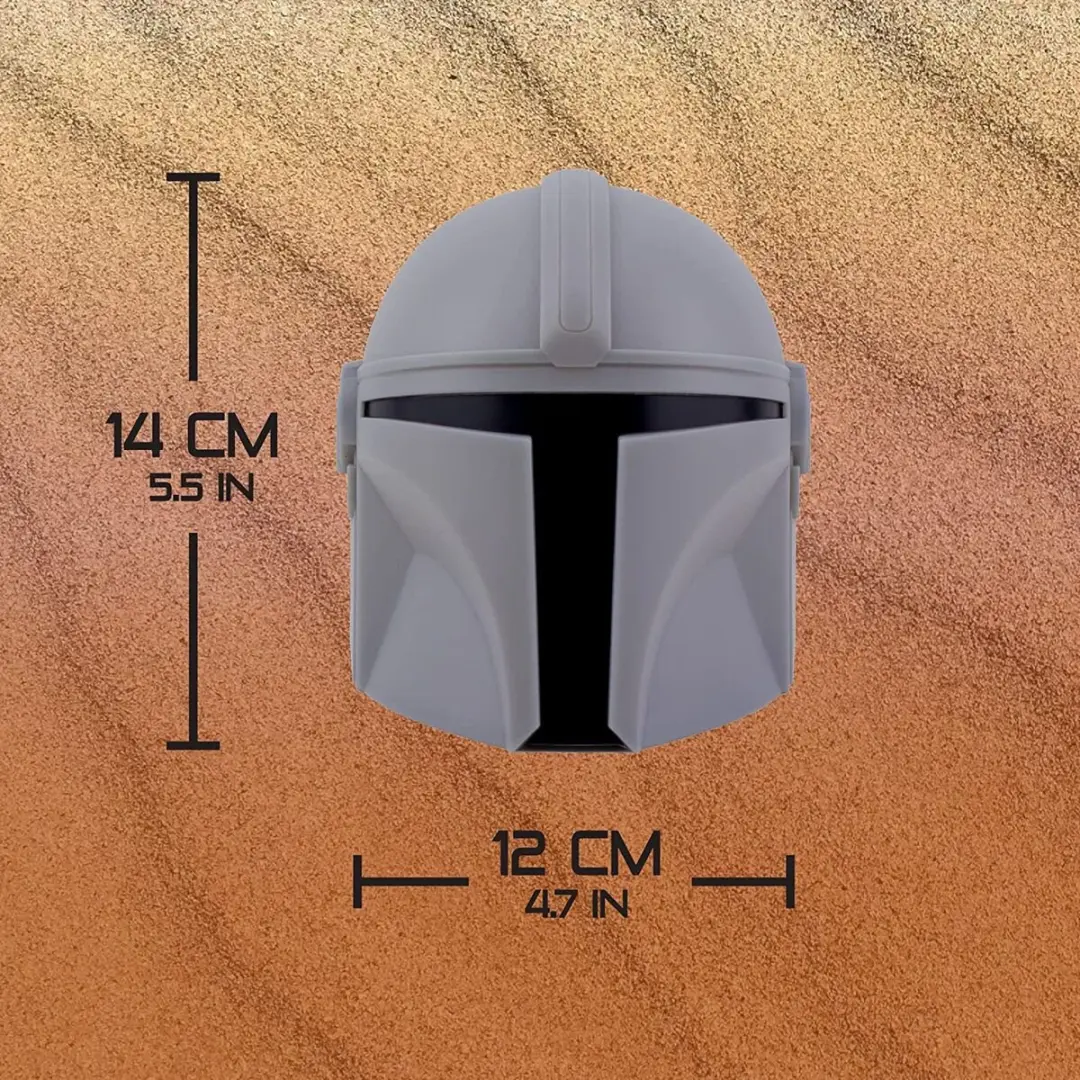 Paladone Star Wars The Mandalorian Helm Bureau Lamp - Veelkleurig