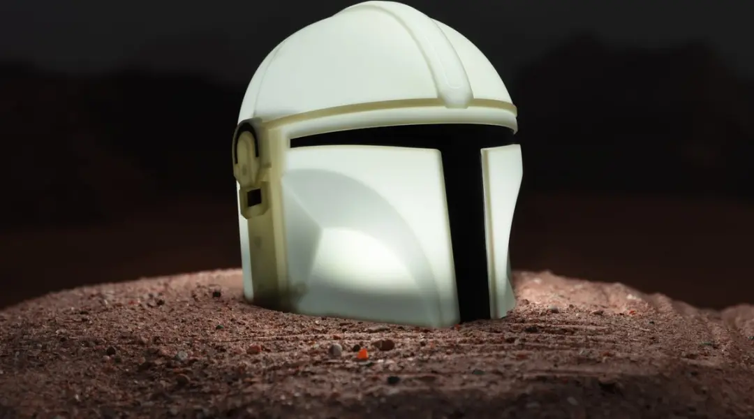 Paladone Star Wars The Mandalorian Helm Bureau Lamp - Veelkleurig