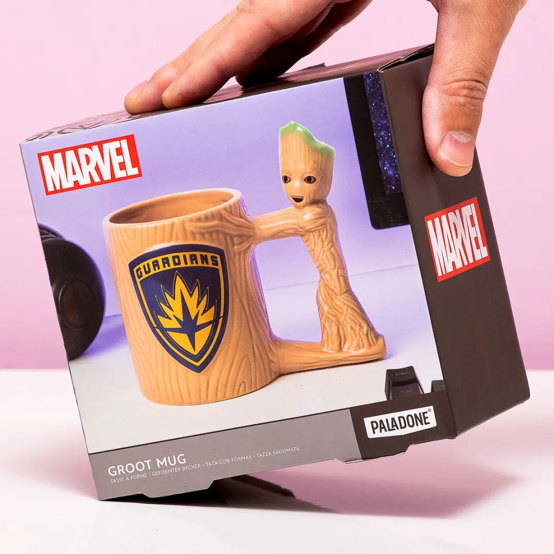 Paladone Guardians of the Galaxy Groot Vormige Mok 300ml - Bruin