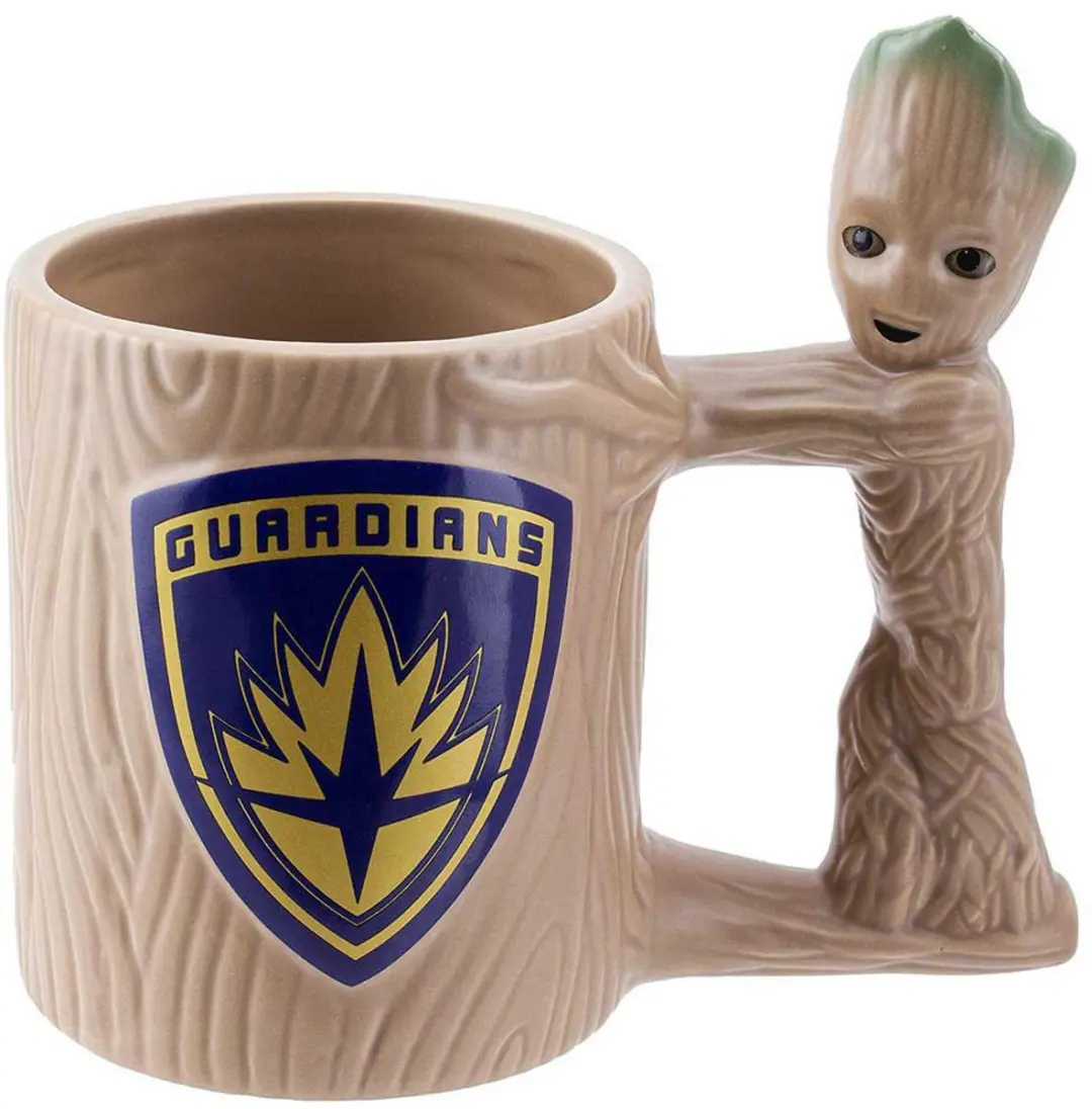 Paladone Guardians of the Galaxy Groot Vormige Mok 300ml - Bruin