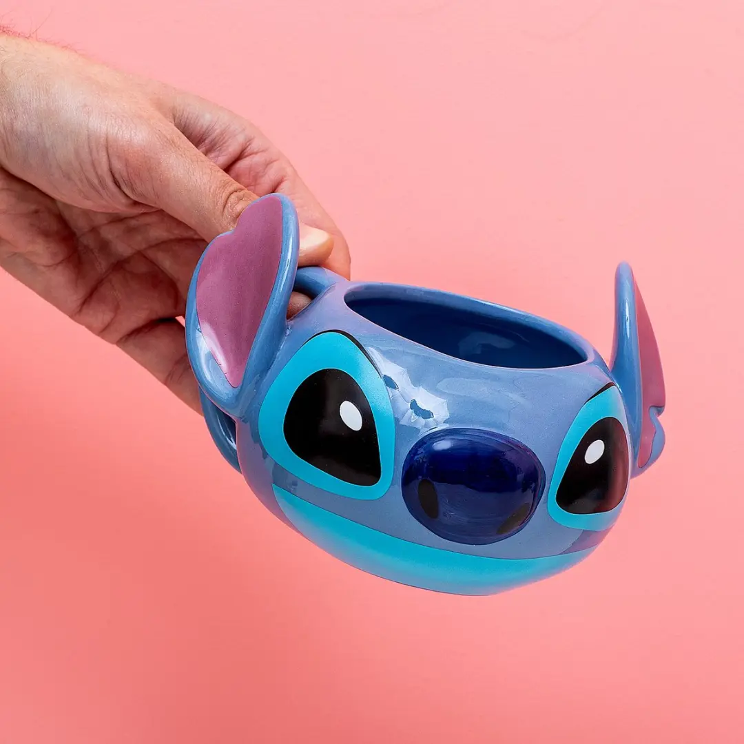 Paladone Stitch Keramische Mok 450ml - Officieel Disney - Blauw