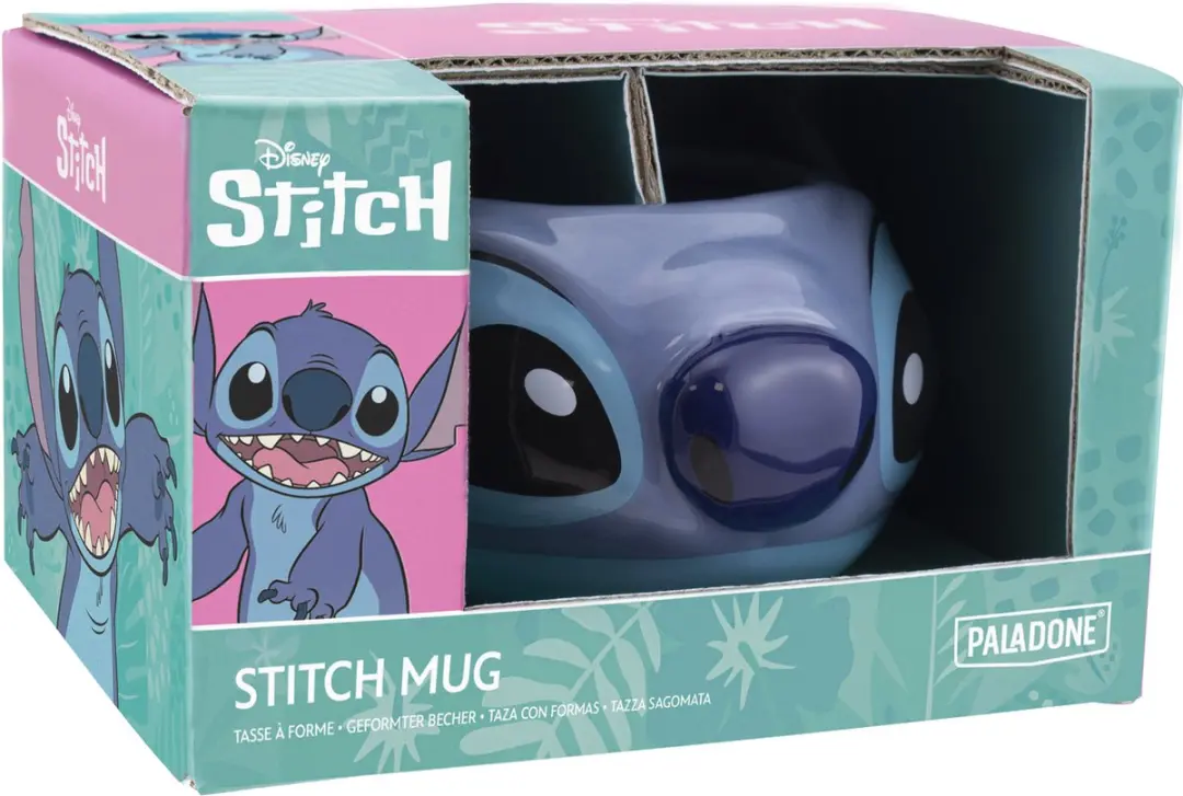 Paladone Stitch Keramische Mok 450ml - Officieel Disney - Blauw