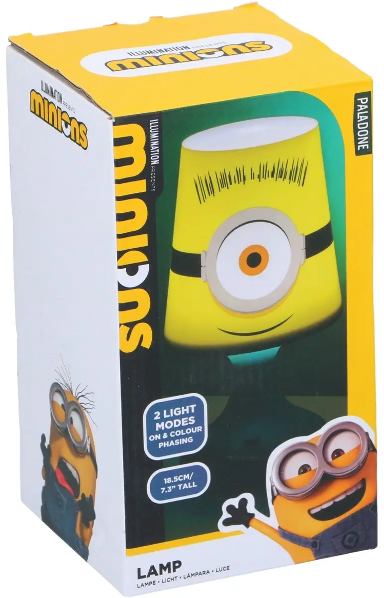 Paladone Minions Tafellamp - Geel - 1W Warm Wit Licht