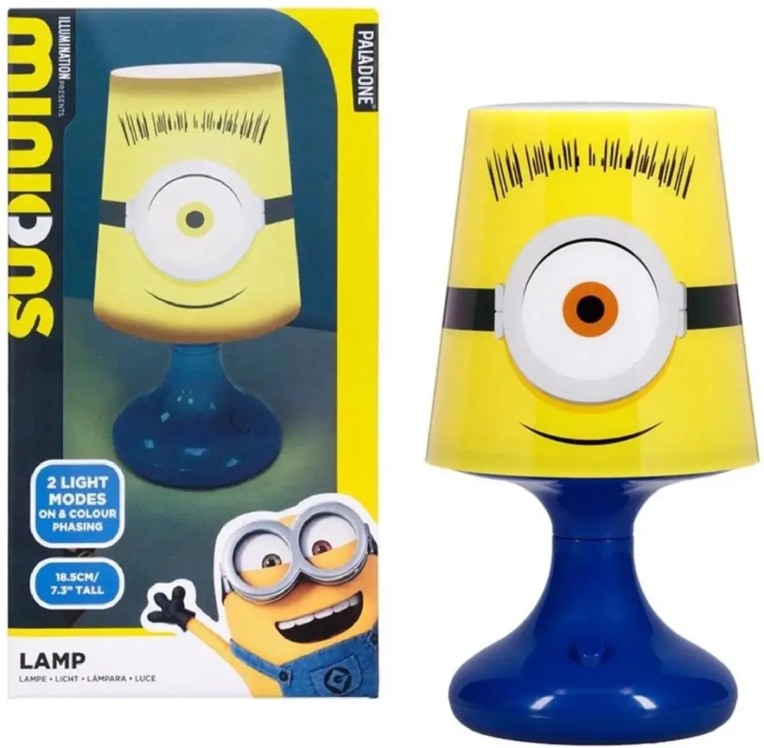 Paladone Minions Tafellamp - Geel - 1W Warm Wit Licht
