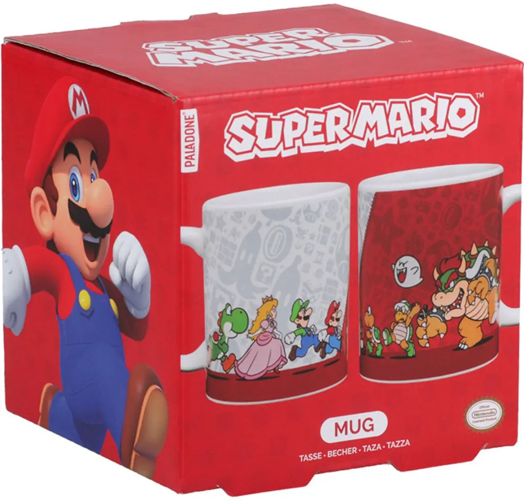 Paladone Super Mario Mug - 300ml - Rood