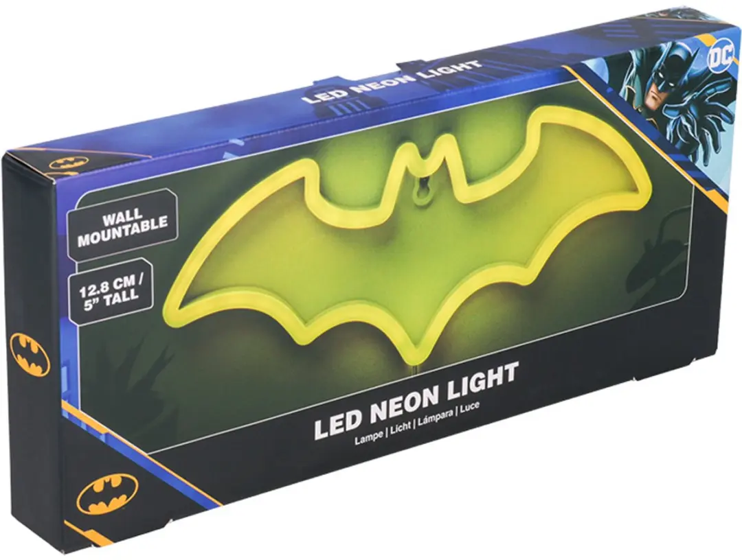 Paladone DC Comics Batman Logo Ledlamp - Geel