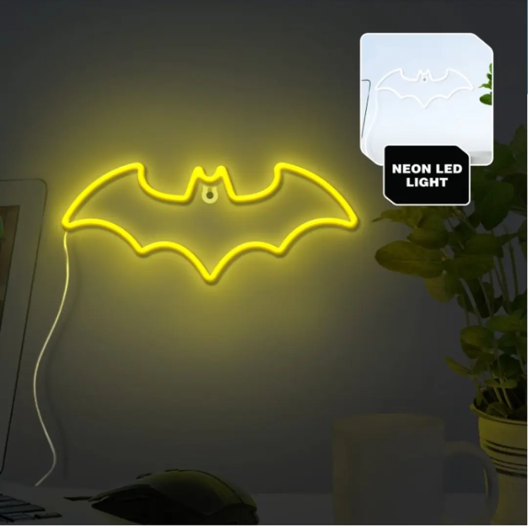 Paladone DC Comics Batman Logo Ledlamp - Geel