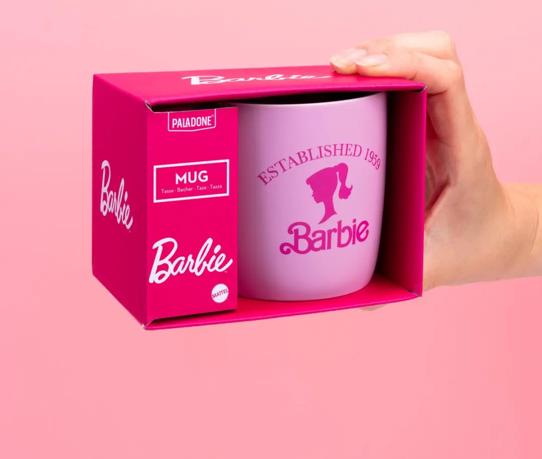 Paladone Barbie Roze Keramische Mok 325ml - PP13761BR