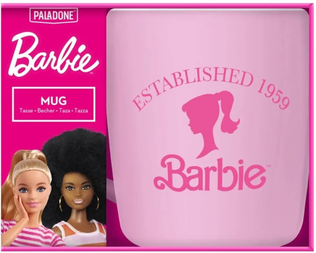 Paladone Barbie Roze Keramische Mok 325ml - PP13761BR