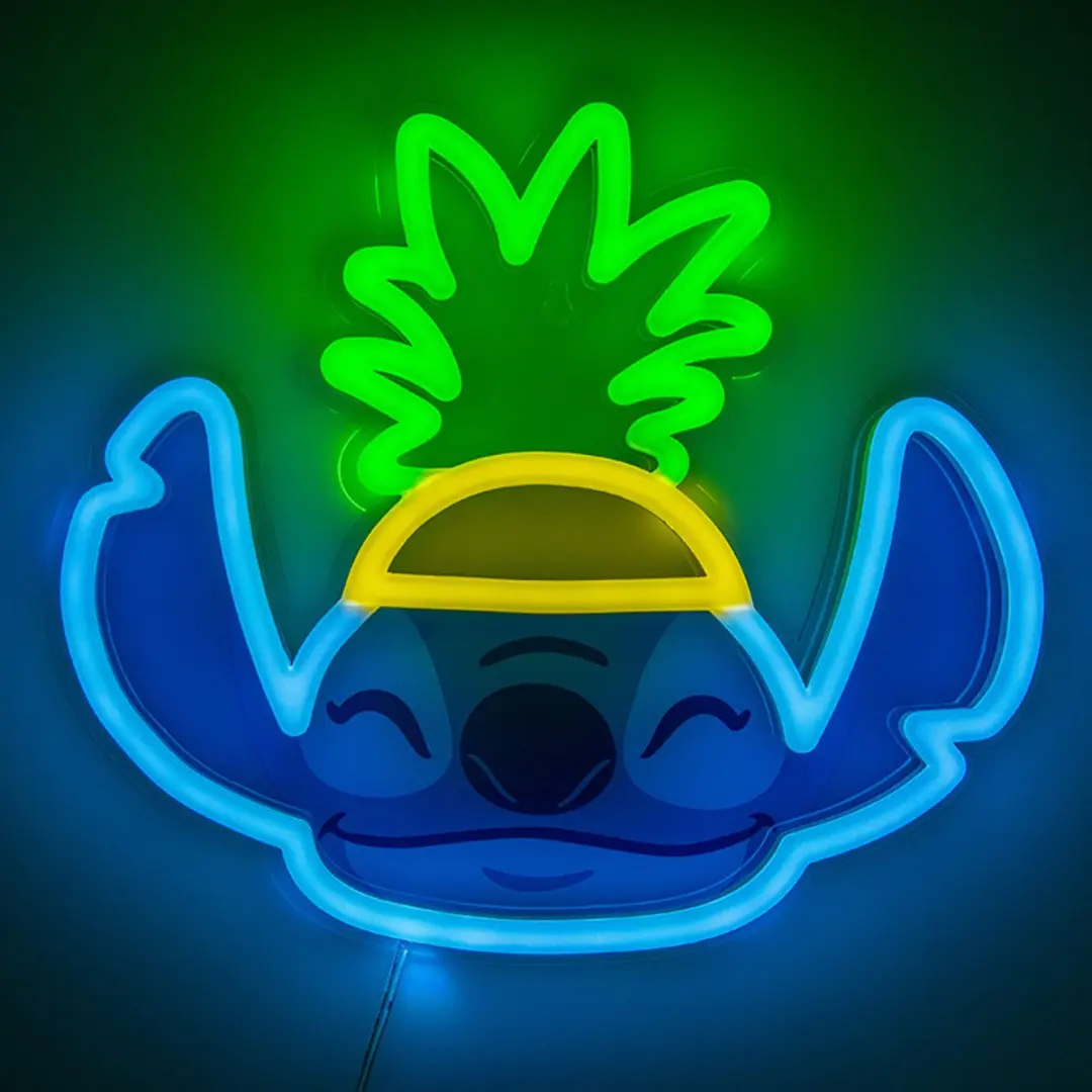 Paladone Stitch LED Neonlamp USB - RGB Veelkleurig