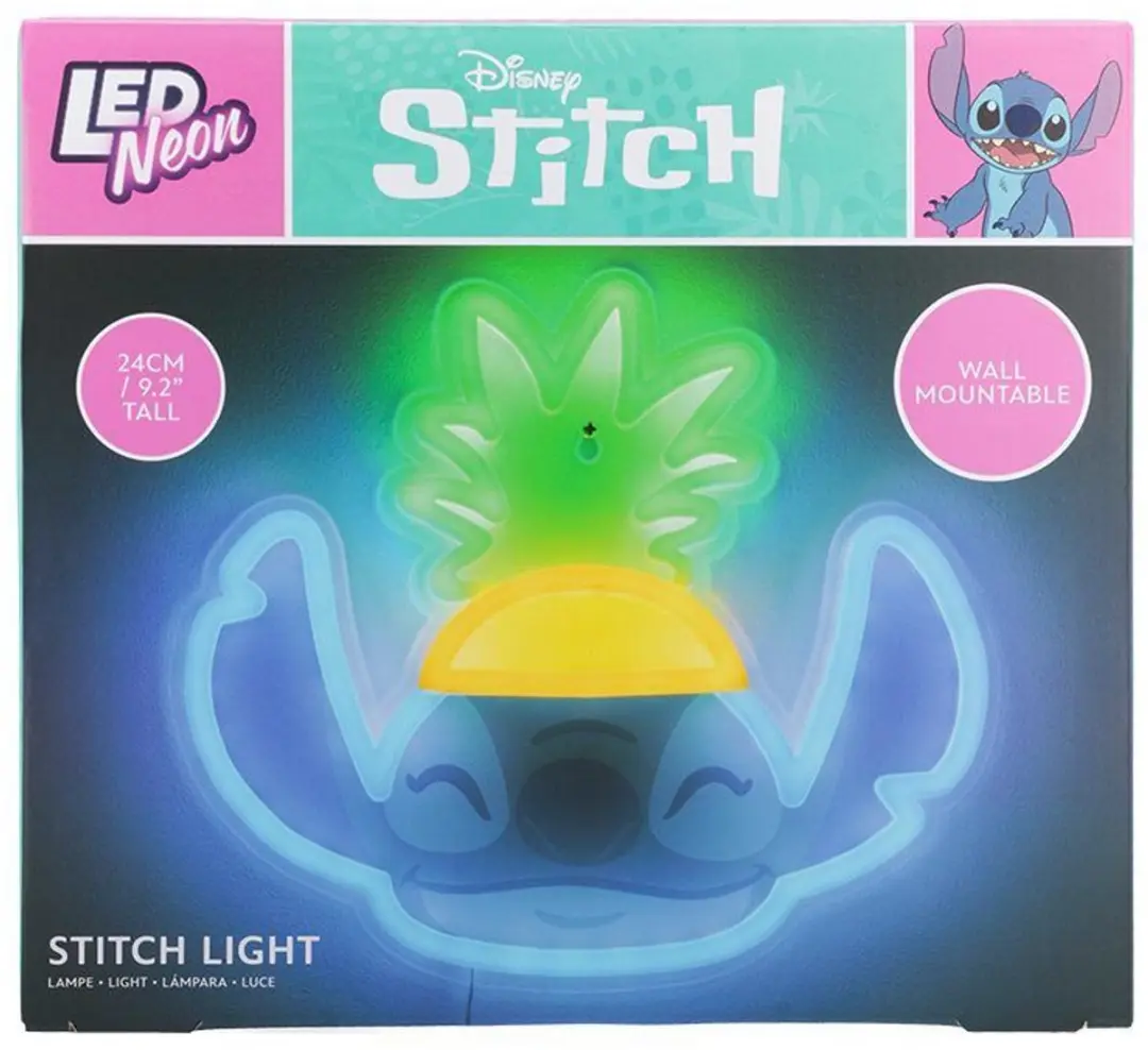 Paladone Stitch LED Neonlamp USB - RGB Veelkleurig