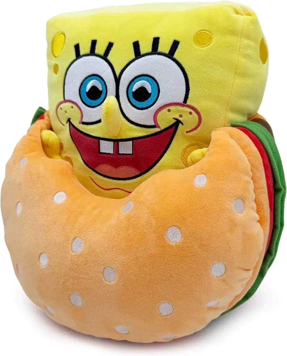 Youtooz SpongeBob Krabby Patty Knuffelfiguur - 22cm Multi - afbeelding 5 van 5