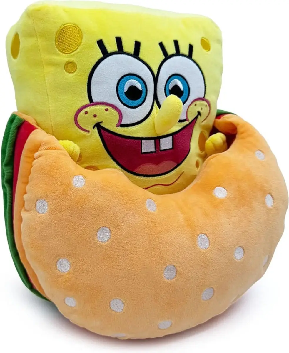 Youtooz SpongeBob Krabby Patty Knuffelfiguur - 22cm Multi - afbeelding 2 van 5